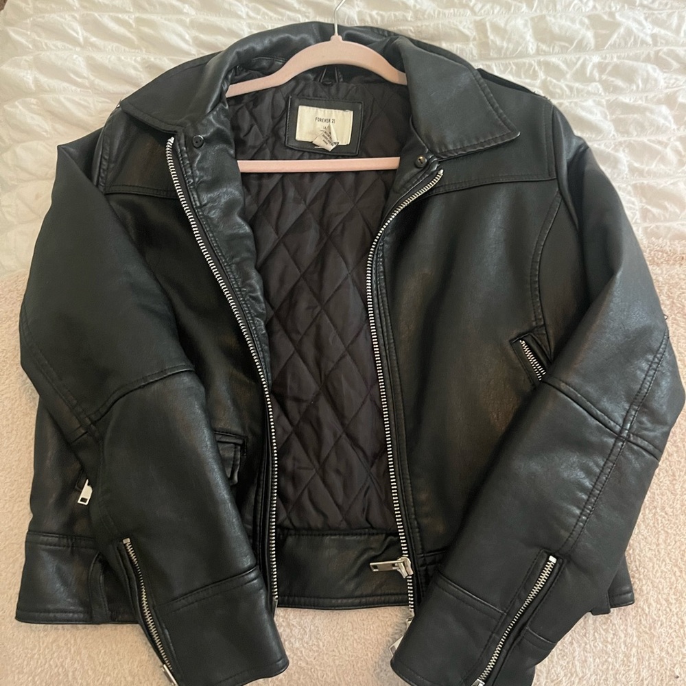 Forever 21 leather jacket
